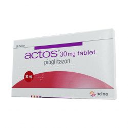 Актос (Пиоглитазон, аналог Амальвия) таблетки 30мг №28 в Элисте и области фото