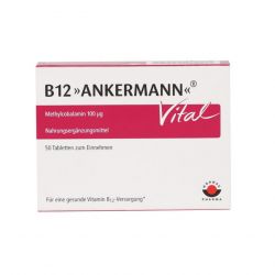 Витамин В12 Ankermann Vital (Метилкобаламин) табл. 100мкг 50шт. в Элисте и области фото