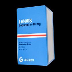 Ланвис (Тиогуанин) таблетки 40мг 25шт в Элисте и области фото