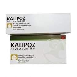 Калипоз пролонгатум (аналог Кальдиум) таблетки 750 мг (391 мг К ) №60 в Элисте и области фото