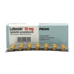 Лотензин (Беназеприл) табл. 10 мг №28 в Элисте и области фото
