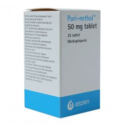 Пури-нетол (Пуринетол, Меркаптопурин) в таблетках 50мг N25 в Элисте и области фото