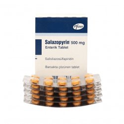 Салазопирин Pfizer табл. 500мг №50 в Элисте и области фото