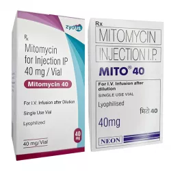 Митомицин (Mitomycin 40mg) порошок д/пригот. р-ра д/инъекц 40мг фл 1шт