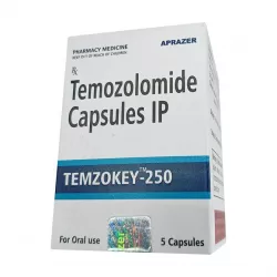 Темозоломид 250 мг Temzokey капс. №5